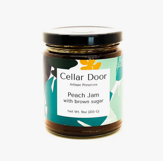 Peach Jam with Brown Sugar