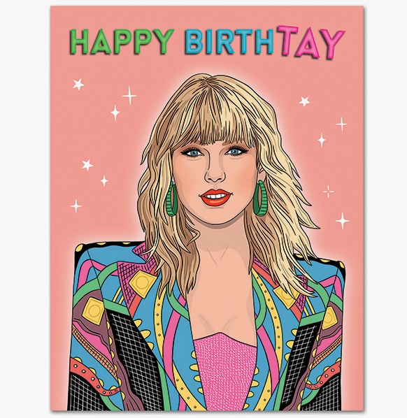 Taylor Happy BirthTAY Birthday Card