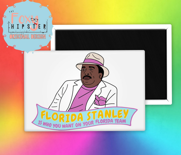 Florida Stanley The Office Fridge Magnet