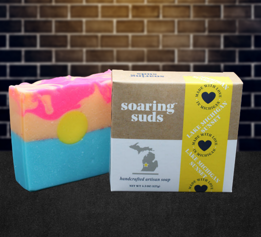 Lake Michigan Sunset Organic Bar Soap