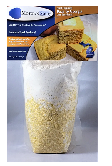 Motown Soups - Aunt Frannie's Back to Georgia cornbread mix