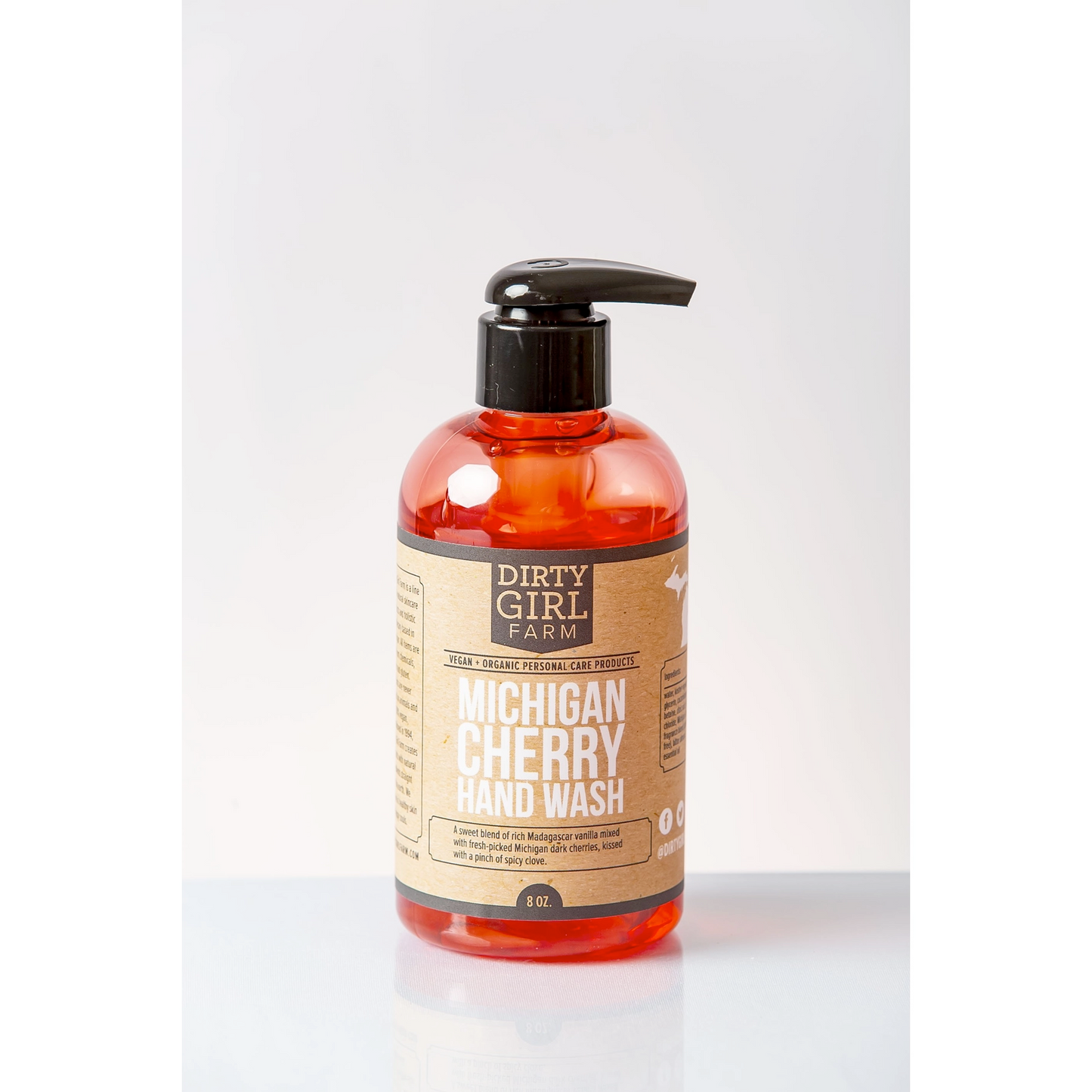 Dirty Girl Farm Michigan Cherry Hand Wash