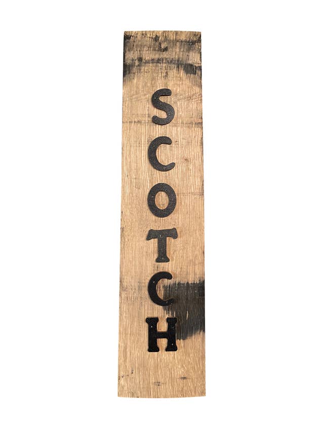 Whiskey Barrel Stave Home Sign- Various Designs