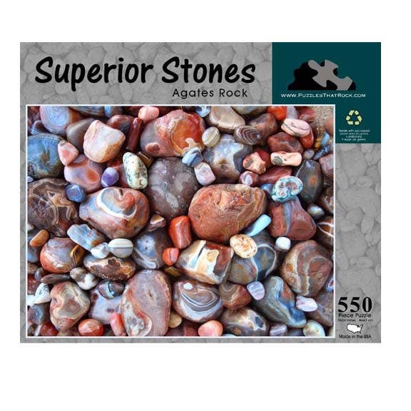 Puzzles That Rock 550 Pieces - Michigan / Asstd Designs