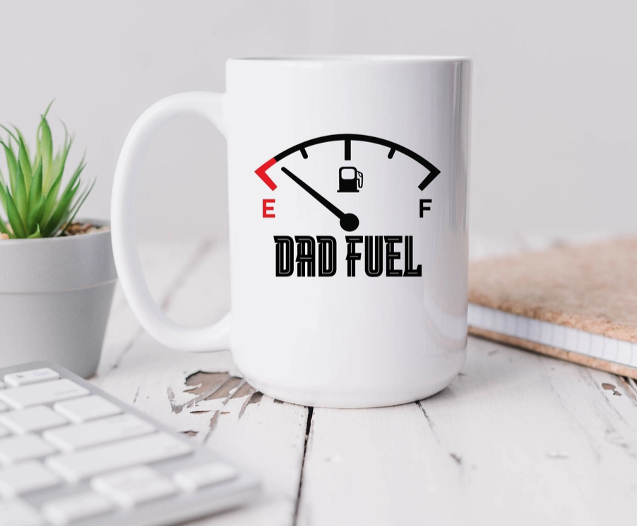 Dad Fuel Coffee Cup