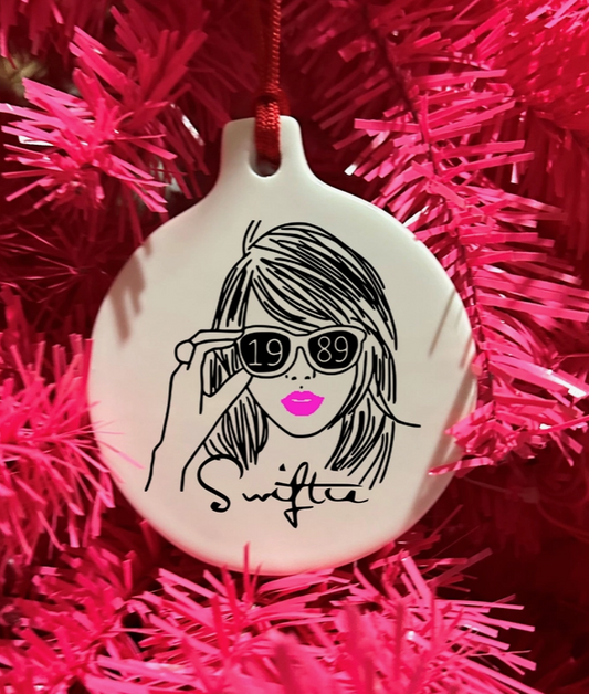 I'm A Swiftie Christmas Ornament