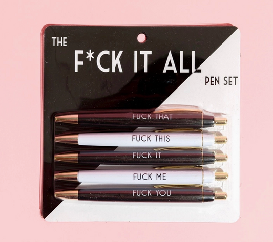 F*ck It All Pen Set