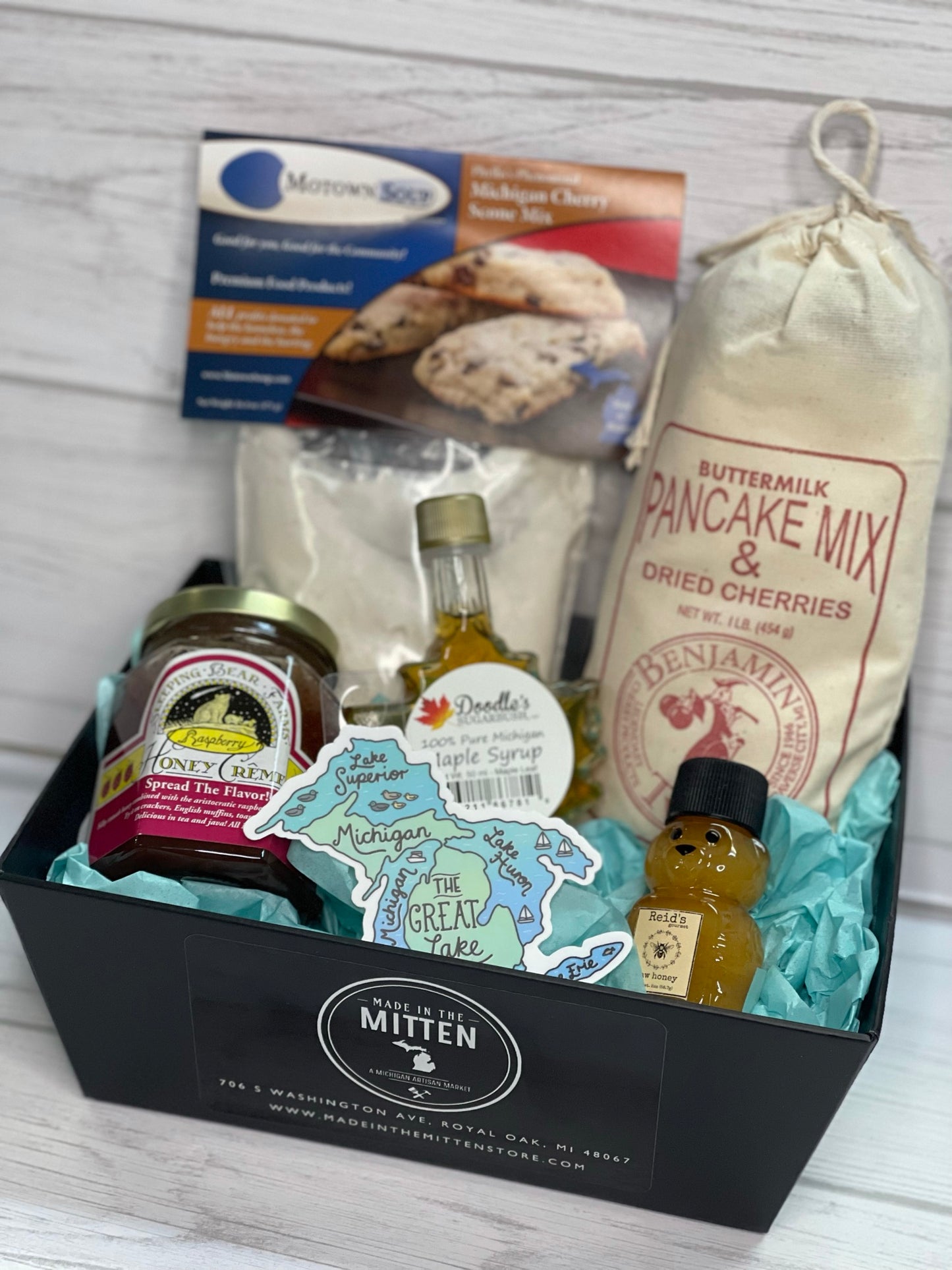Made In Michigan Bakers Delight Gift Basket