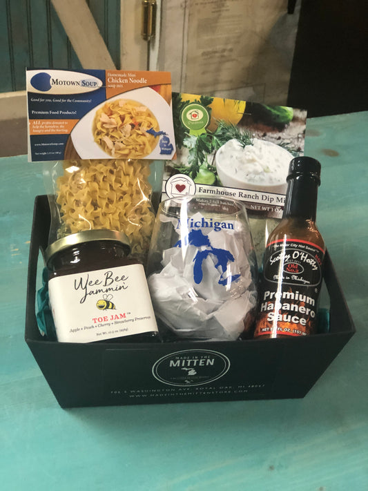 Michigan Kitchen Essentials Gift Basket