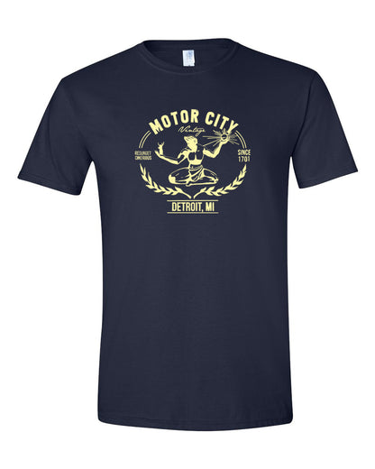 Men's Motor City Spirit of Detroit T-Shirt - Great Lakes Gift Co.