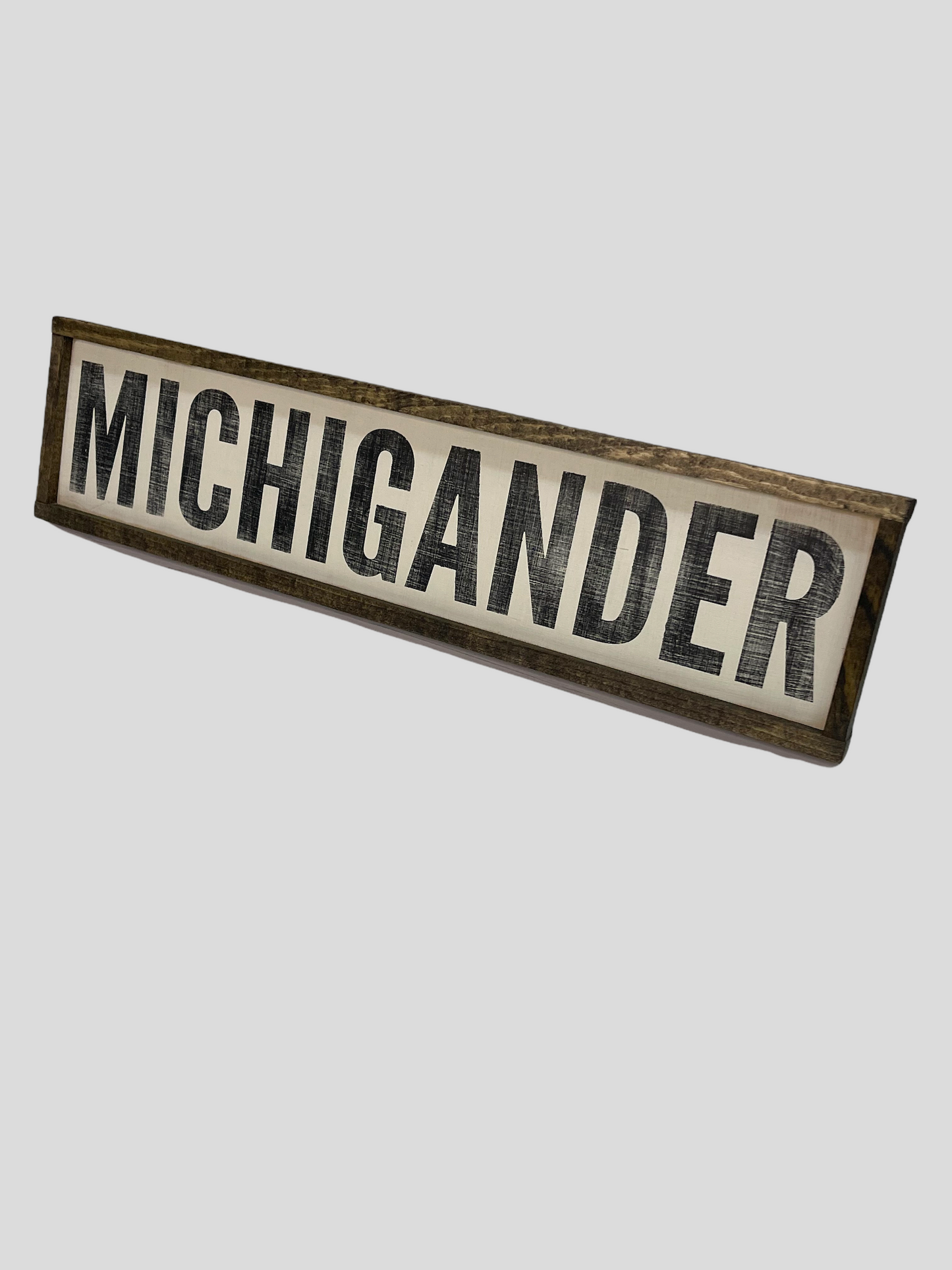 Michigander 20x5 Wood Sign
