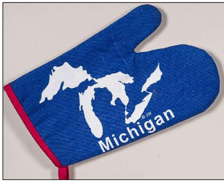 Michigan Great Lakes Oven Mitt