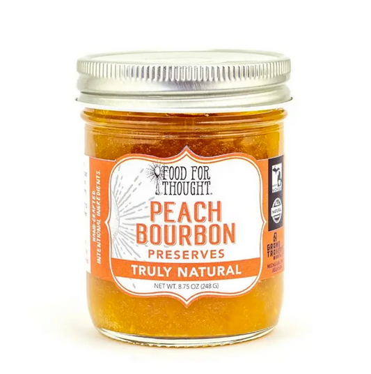 Michigan Peach Bourbon Preserves