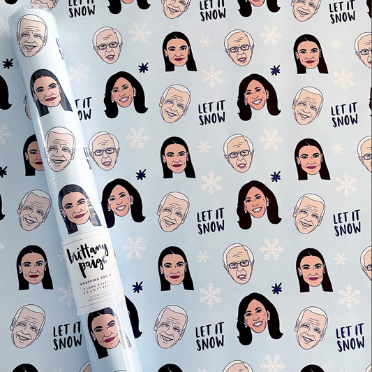 Liberal Snowflake Joe Biden Wrapping Paper