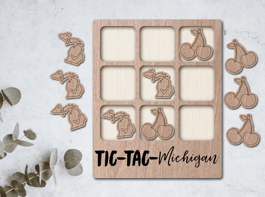 Michigan Tic-Tac-Toe Game