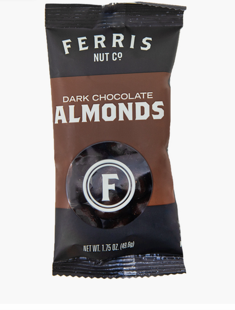 Dark Chocolate Almonds 1.75 oz.