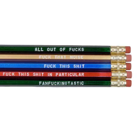 All The Fucks Pencils