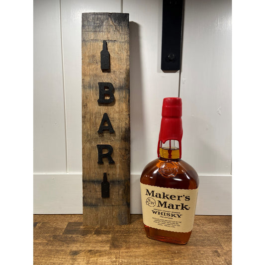 Whiskey Barrel Stave Home Sign- Various Designs