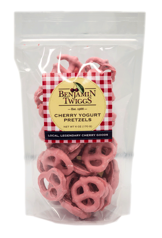 Benjamin Twiggs Cherry Yogurt Pretzels 6oz