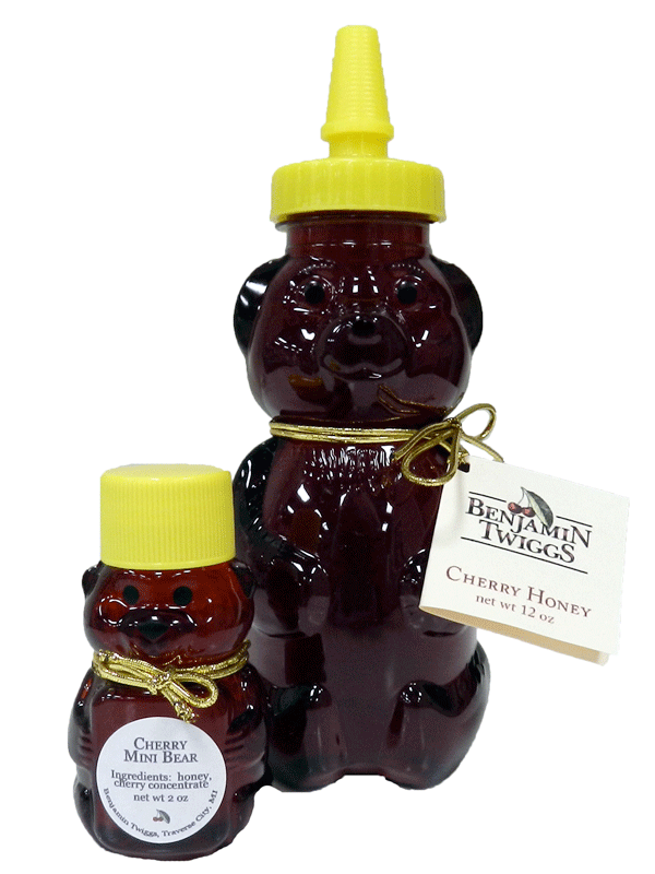 Michigan Cherry Honey Bear 2 Oz