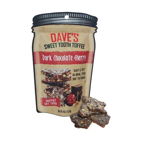 Dave's Sweet Tooth Dark Chocolate Cherry Toffee