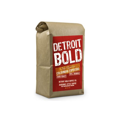 Detroit Bold Columbian Espresso Coffee