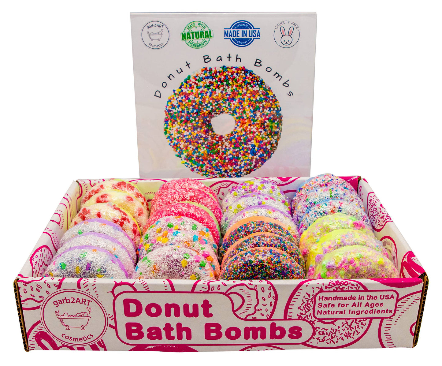 Donut Sprinkles Kids Bath Bombs