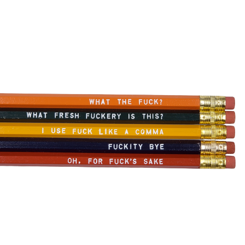Even More Fucks Pencils
