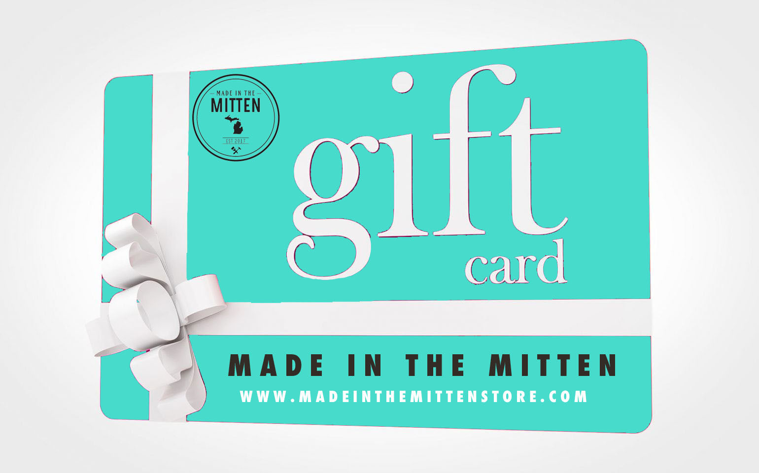 $25-$200 Made In The Mitten Gift Card - Great Lakes Gift Co.
