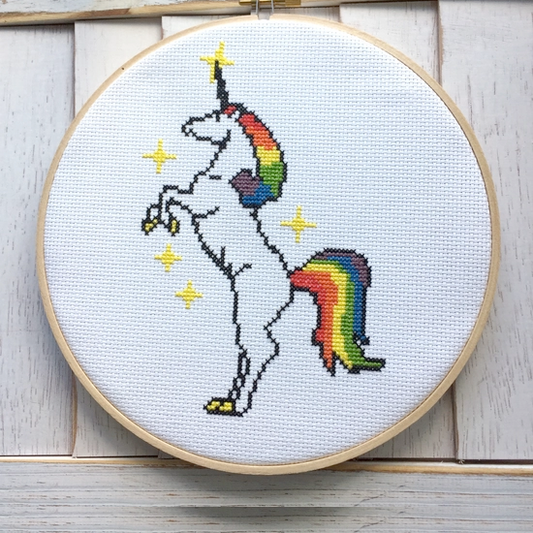 Unicorn Cross Stitch Kit